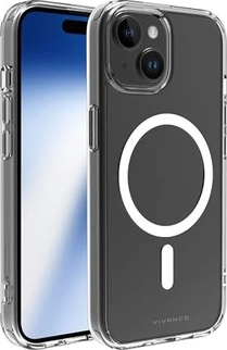 Vivanco Mag Steady Anti Shock Cover for Apple iPhone 15 Transparent