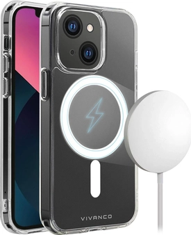 Vivanco Mag Steady for Apple iPhone 13 Transparent