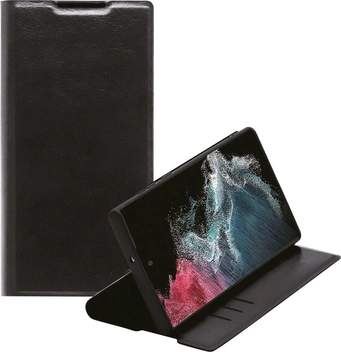 Vivanco Premium Wallet for Samsung Galaxy S22 Ultra Black