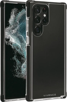 Vivanco Rock Solid for Samsung Galaxy S22 Ultra Black/Transparent