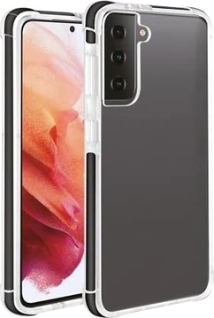Vivanco Rock Solid for Samsung Galaxy S21 Black/Transparent