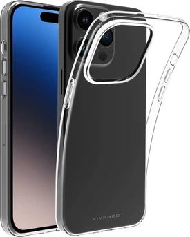 Vivanco Super Slim Cover for Apple iPhone 15 Pro Transparent