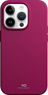 White Diamonds Urban Case for Apple iPhone 14 Pro Fuscia