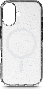 White Diamonds Mag Glitter Case for Apple iPhone 17 Transparent