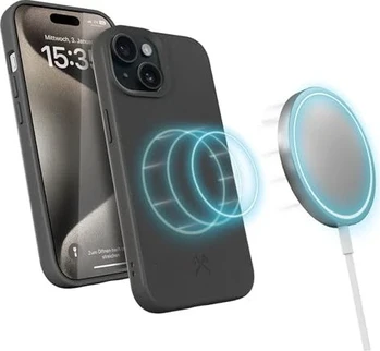 Woodcessories BioCase MagSafe for Apple iPhone 15 Plus Black