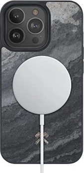 Woodcessories Bumper Case MagSafe for Apple iPhone 13 Pro Camo Grey