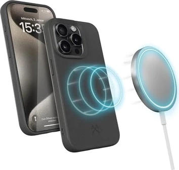 Woodcessories BioCase MagSafe for Apple iPhone 15 Pro Black