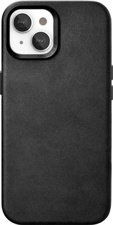 Woodcessories Bio Leather Case for Apple iPhone 15 Black
