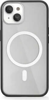 Woodcessories Clear Case MagSafe for Apple iPhone 15 Black/klar