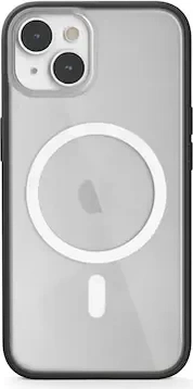 Woodcessories Clear Case MagSafe for Apple iPhone 14 Black/klar