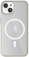 Woodcessories Clear Case MagSafe for Apple iPhone 14 Offwhite/klar