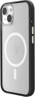 Woodcessories Clear Case MagSafe for Apple iPhone 15 Plus Black/klar