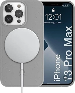Woodcessories BioCase MagSafe for Apple iPhone 13 Pro Max Grey