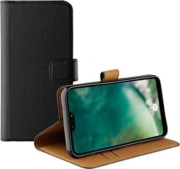 Xqisit Slim Wallet Case for Huawei P20 Lite Black