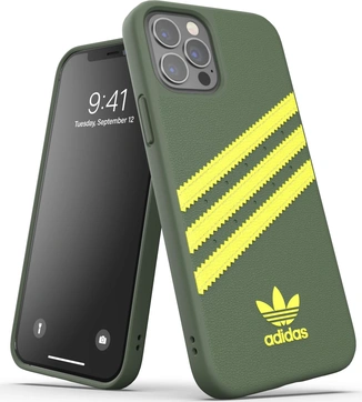 adidas Moulded Case Samba for Apple iPhone 12/12 Pro wild pine/acid yellow