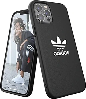 adidas Moulded Case for Apple iPhone 12 Pro Max Black/White