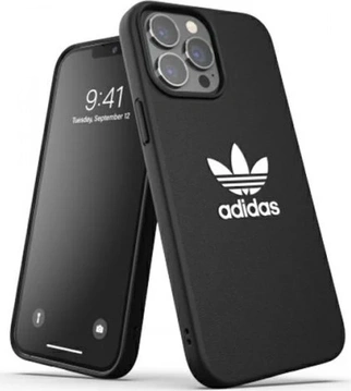 adidas Moulded Case for Apple iPhone 13 Pro Max Black/White