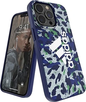 adidas Snap Case Leopard for Apple iPhone 13/13 Pro Blue