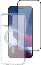 4smarts 360° Starter Set with X-Pro Full Cover Glass for Apple iPhone 14 Pro Max Transparent