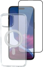 4smarts 360° Starter Set with X-Pro Full Cover Glass for Apple iPhone 14 Pro Transparent