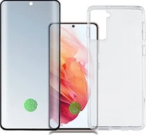 4smarts 360° Premium Protection Set UltraSonix for Samsung Galaxy S21 Black