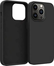 4smarts Liquid Silicone Case Cupertino for Apple iPhone 14 Pro Black