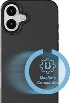 4smarts Silicone Case Cupertino MagSafe for Apple iPhone 16 Black