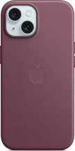 Apple Fine Weave Case with MagSafe for iPhone 15 mulberry