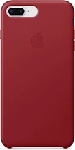 Apple Leather Case for iPhone 8 Plus Red