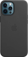 Apple Leather Case with MagSafe for iPhone 12 Pro Max Black