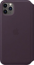 Apple Leather Folio Case for iPhone 11 Pro Max Aubergine