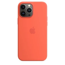Apple Silicone Case with MagSafe for iPhone 13 Pro Max Nektarine