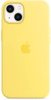 Apple Silicone Case with MagSafe for iPhone 13 Zitronenschale