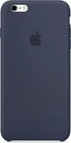 Apple Silicone Case for iPhone 6s Plus Black-Blue