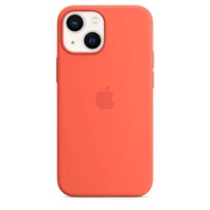 Apple Silicone Case with MagSafe for iPhone 13 Mini Nektarine