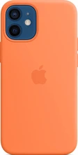 Apple Silicone Case with MagSafe for iPhone 12 Mini Kumquat