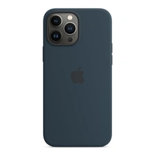 Apple Silicone Case with MagSafe for iPhone 13 Pro Max abyssblau