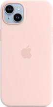 Apple Silicone Case with MagSafe for iPhone 14 Plus kalkrosa