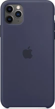 Apple Silicone Case for iPhone 11 Pro Max Midnight Blue