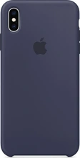 Apple Silicone Case for iPhone XS Max Midnight Blue