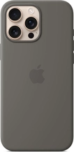 Apple Silicone Case with MagSafe for iPhone 16 Pro Max Stone Grey