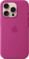 Apple Silicone Case with MagSafe for iPhone 16 Pro fuchsia