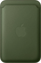 Apple iPhone Fine Weave Wallet with MagSafe moosGreen