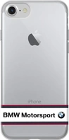 BMW Silicone Cover Horizontal Logo for Apple iPhone 7 White