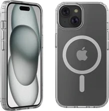 Belkin SheerForce magnetische durchsichtige Protective cover for Apple iPhone 15 Transparent