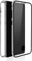 Black Rock 360° Glass Case for Samsung Galaxy S10 Transparent/Silver