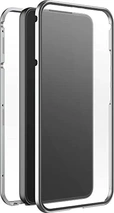 Black Rock 360° Glass Case for Samsung Galaxy S22 Silver