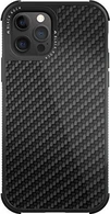 Black Rock Robust Case Real Carbon for Apple iPhone 12/12 Pro Black