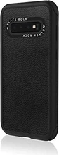 Black Rock Robust Case Real Leather for Samsung Galaxy S10+ Black