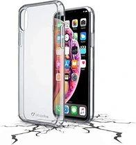 Cellularline Clear Duo for Apple iPhone XS/X Transparent